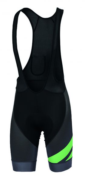 Sportful Bodyfit team bibshort zwart/groen heren 1101868-287