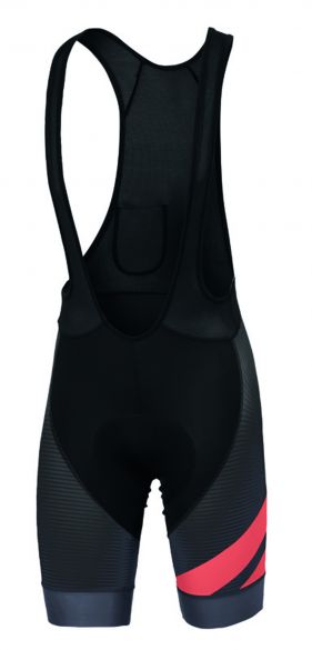 Sportful Bodyfit team bibshort zwart/oranje heren 1101868-288