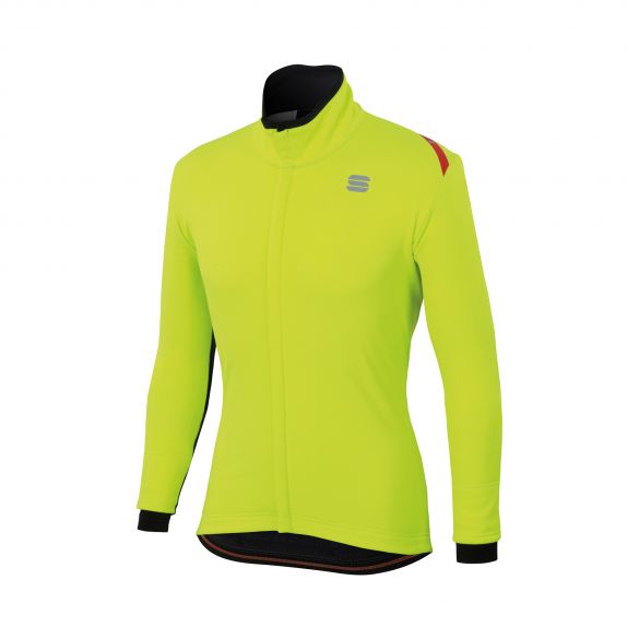 Sportful Fiandre cabrio lange mouw jacket geel heren 1101930-091