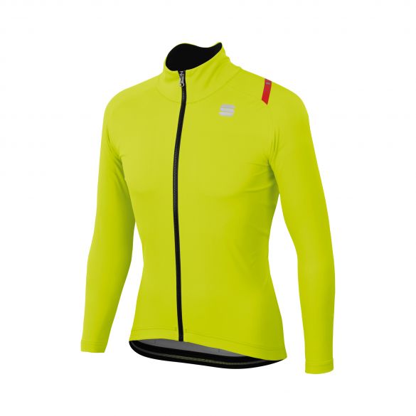 Sportful Fiandre ultimate 2 WS lange mouw jacket geel heren 1101932-091