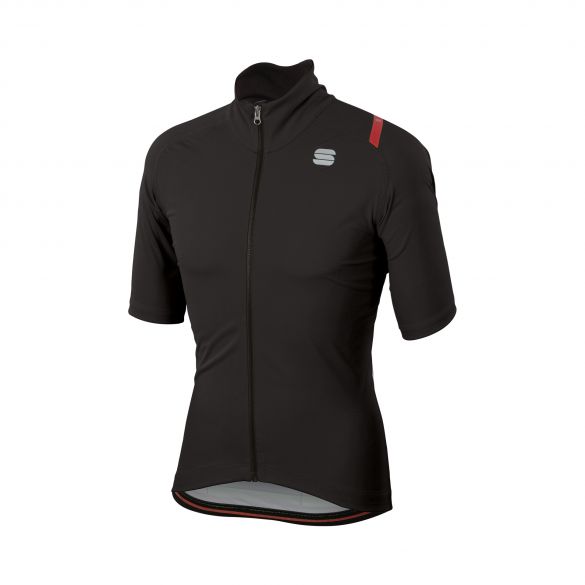 Sportful Fiandre ultimate 2 WS korte mouw jacket zwart heren 1101933-002