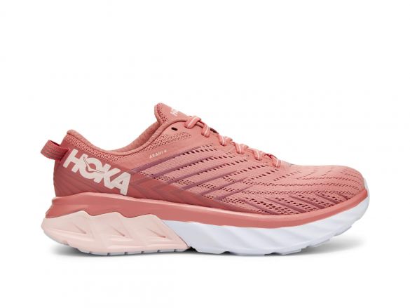 Hoka One One Arahi 4 hardloopschoenen roze dames 1106474-LHRS