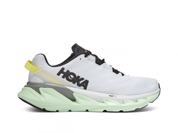 Hoka One One Elevon 2 hardloopschoenen wit/groen heren 1106477-NCGA
