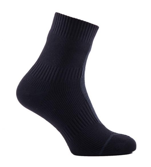 Sealskinz Road hydrostop enkel fietssokken zwart/grijs 111161702-010