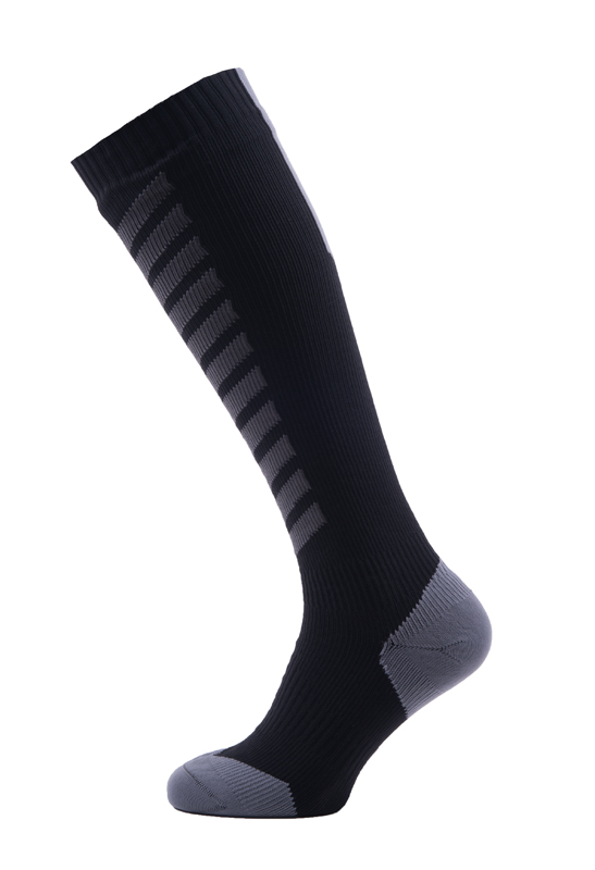 Sealskinz MTB mid knee fietssokken zwart/antraciet 111161708-010
