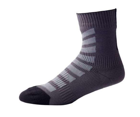Sealskinz MTB ankle with hydrostop fietssok antraciet zwart 1111620-001