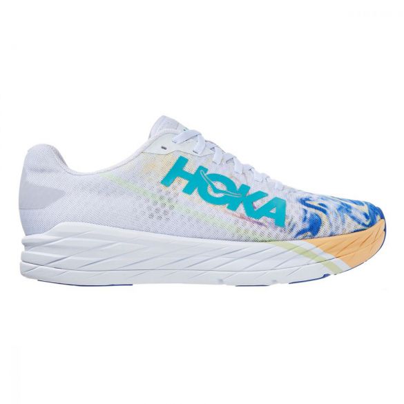 Hoka One One Rocket X hardloopschoenen wit unisex 1113532-TGT
