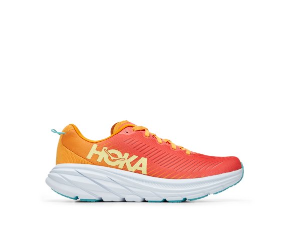 Hoka Rincon 3 hardloopschoenen oranje/rood dames 1119396-CRYW