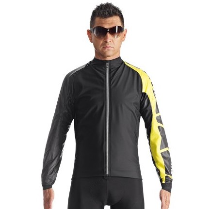 Assos IJ.milleJacket_evo7 fietsjack zwart/geel heren 113032933