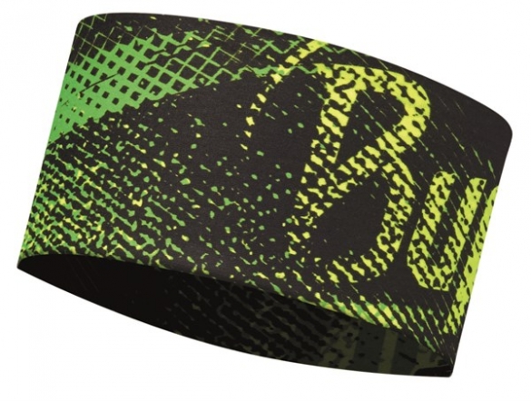 BUFF Headband flash logo yellow fluor 113647117