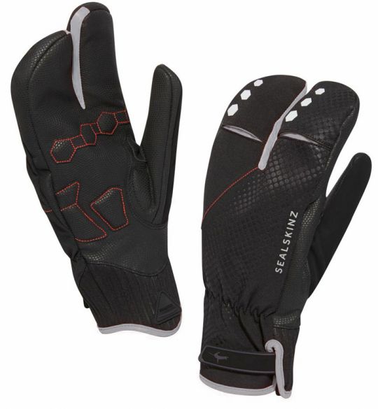 SealSkinz Highland claw fietshandschoenen zwart/zilver 1211505-061