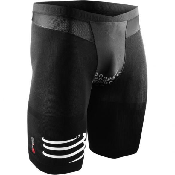 Compressport Brutal short v2 compressie short zwart SHTRIV2-99