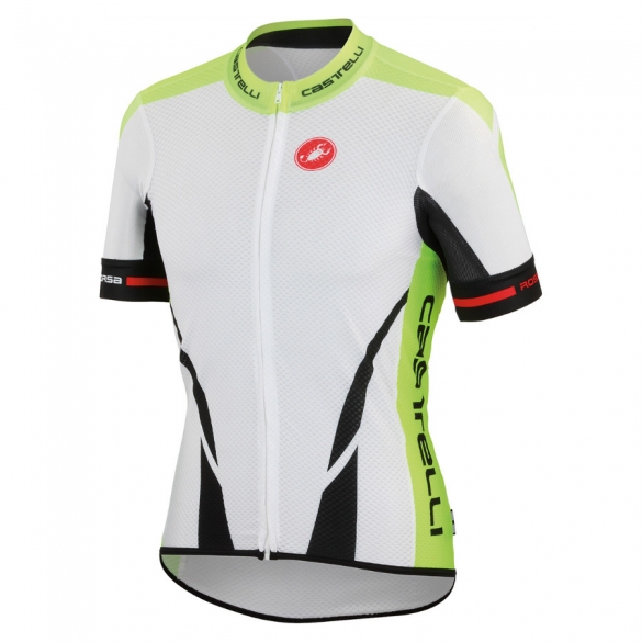 Castelli climber's jersey FZ groen/wit heren 13008-132 2014 CA13008-132