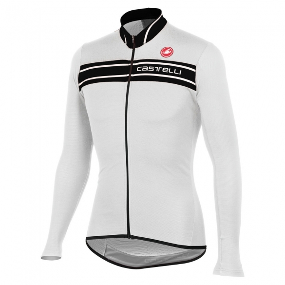Castelli prologo 3 long sleeve FZ wit heren 13012-001 2014 CA13012-001