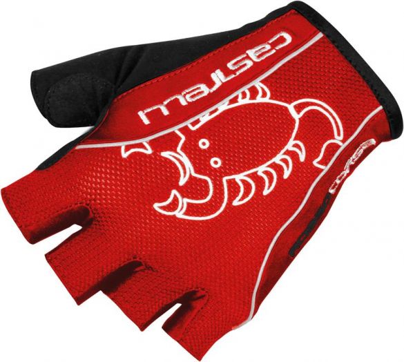 Castelli Rosso corsa classic glove rood heren 13032-023