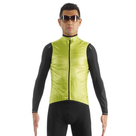 Assos sV.blitzFederShellvest_evo7 fietsvest geel 133430737
