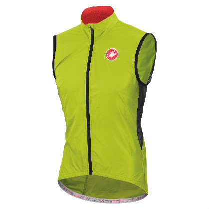 Castelli velo vest mouwloos fietsjacket groen heren 14027-043 CA14027-043