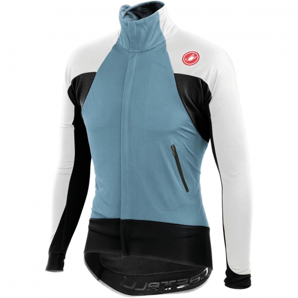 Castelli Alpha wind jersey FZ blauw/wit/zwart heren 14516-064 CA14516-064