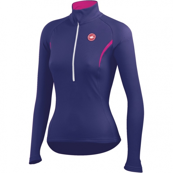 Castelli Cromo fietsshirt paars/roze dames 14558-070 CA14558-070