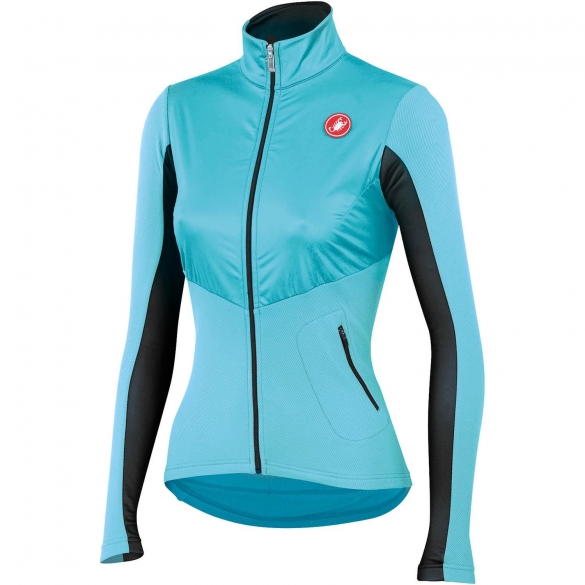 Castelli Illumina fietsshirt blauw/antraciet dames 14559-066 CA14559-066