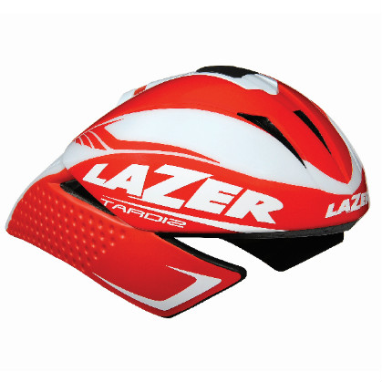 Lazer tardiz tijdrithelm rood wit LATARDIZROWI