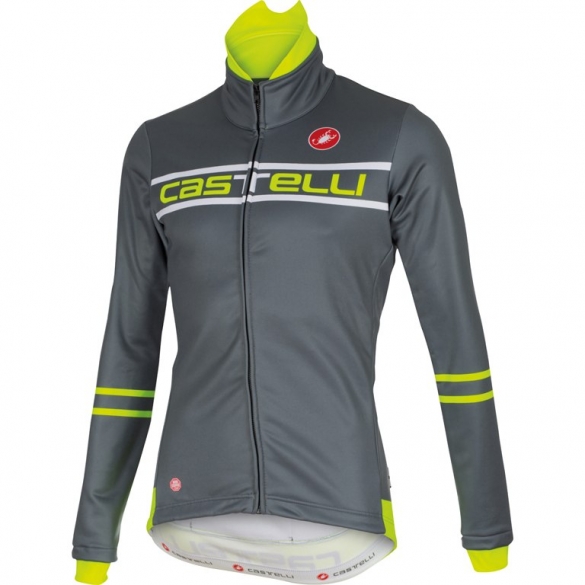 Castelli Segno jacket turbulence/geel-fluo heren 15523-005 CA15523-005