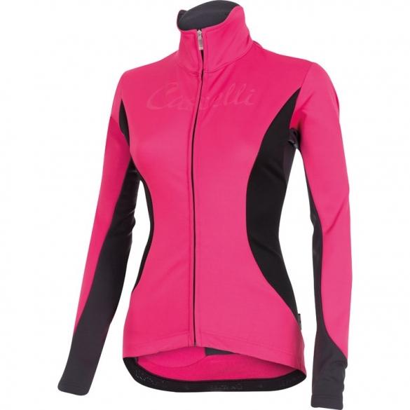 Castelli Trasparente due W fietsshirt roze dames 15560-011 CA15560-011
