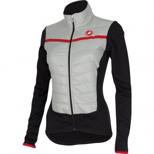 Castelli Puffy fietsshirt zilver dames 15561-003 CA15561-003