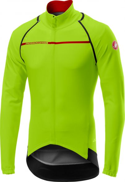 Castelli Perfetto convertible jacket geel-fluo heren 16506-032