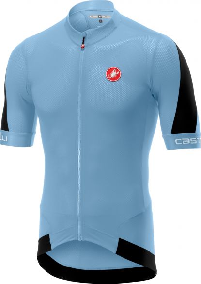 Castelli Volata 2 fietsshirt licht lichtblauw heren 17018-046