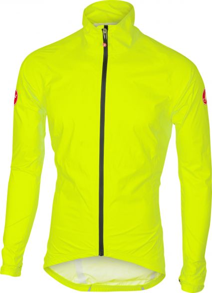 Castelli Emergengy regenjack geel-fluo heren 17500-032
