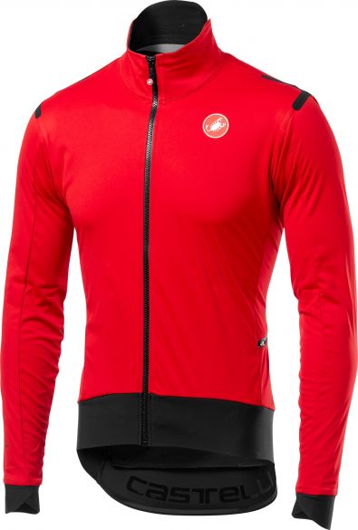 Castelli Alpha ros light fietsjacket lange mouw rood/zwart heren 17508-231