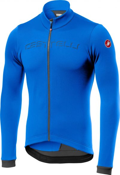Castelli Fondo fietsshirt lange mouw blauw/grijs heren 17511-059