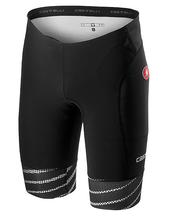 Castelli Free tri short zwart/zwart heren 18107-110