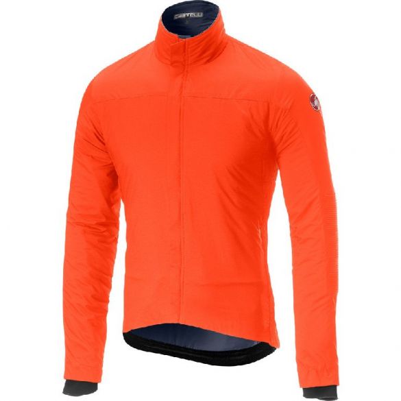 Castelli Elemento lite lange mouw jacket oranje heren 18503-034
