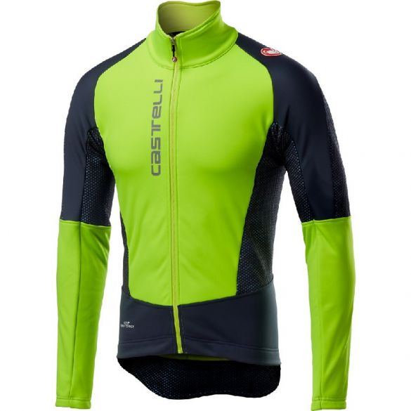 Castelli Mortirolo V jacket geel/zwart heren 18505-321