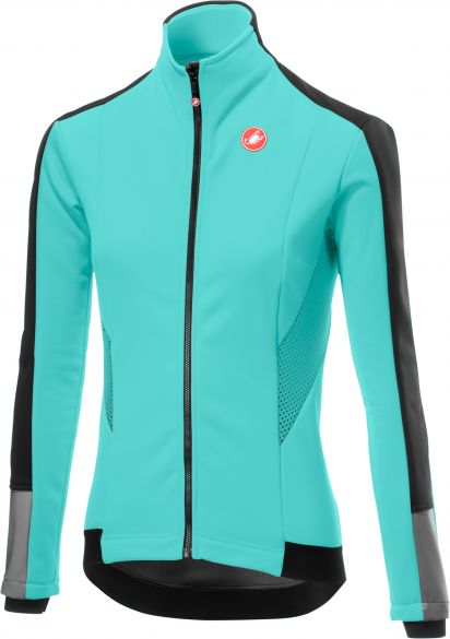 Castelli Mortirolo 3 W lange mouw jacket lichtblauw dames 18542-016