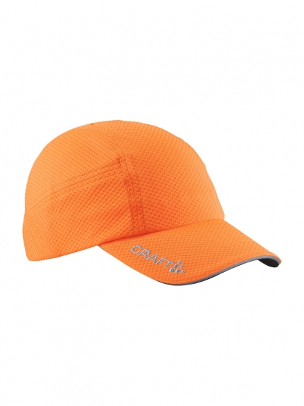 Craft Running cap hardloop pet oranje 1900095-1576