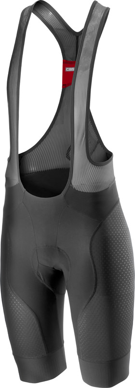Castelli Free aero race 4 bibshort fietsbroek grijs heren 19003-030