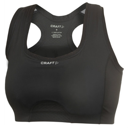 Craft Stay Cool sportbeha C cup zwart dames 1900722C-1999