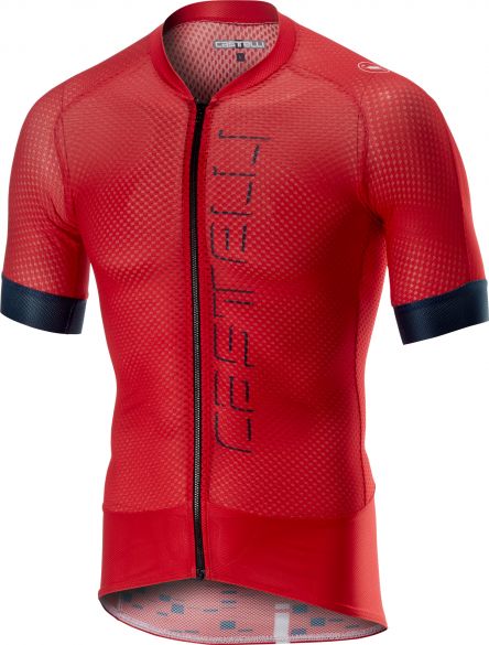 Castelli Climber's 2.0 FZ fietsshirt rood heren 19010-023