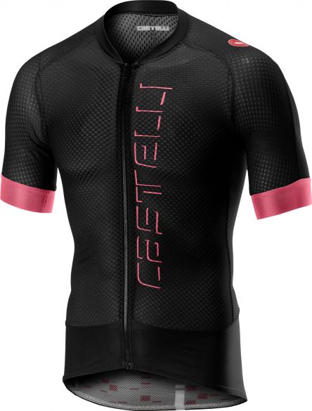 Castelli Climber's 2.0 FZ fietsshirt zwart/roze heren 19010-085