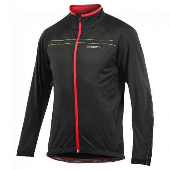 Craft Active Bike Siberian fietsjas heren zwart/rood 1902321-9430V