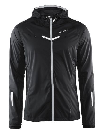Craft Weather hardloopjack zwart heren 1902374-9926