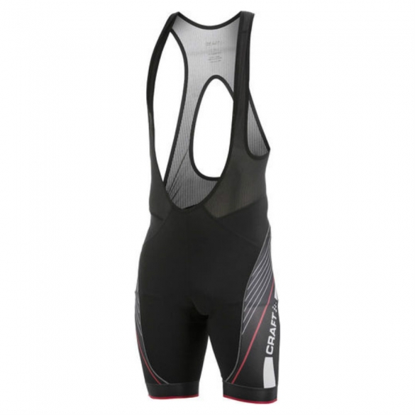 Craft Grand Tour bibshort zwart/rood heren 1902616-9430V