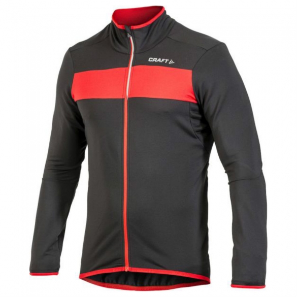 Craft Move Thermal fietstrui heren zwart/rood 1902925-9430