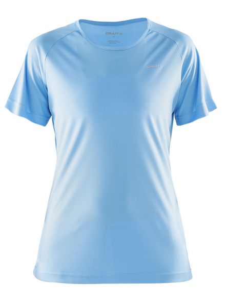 Craft Prime korte mouw hardloopshirt blauw/aqua dames 1903176-1325