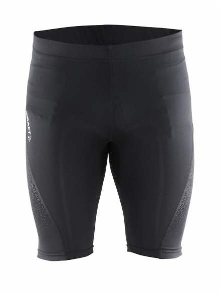 Craft Delta compression short hardloopbroek strak zwart heren 1903237-9999