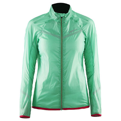 Craft Featherlight fietsjack groen dames 1903258-2673