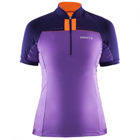 Craft Move fietsshirt dames paars/oranje 1903270-2463V